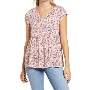 Floral Print Women's Top